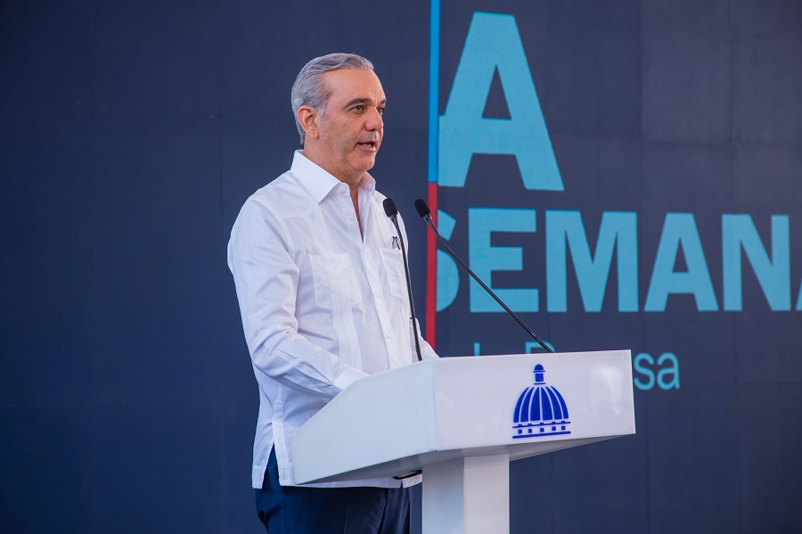Presidente Abinader presenta avances del saneamiento del Arroyo Gurabo