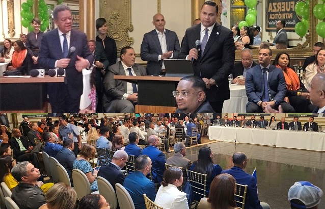 Leonel Fernández encabeza acto con cientos de empresarios en NJ