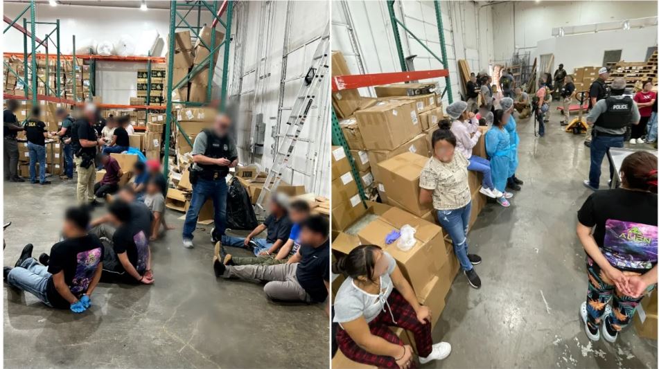 Arrestan a migrantes indocumentados e incautan drogas en almacén de Houston