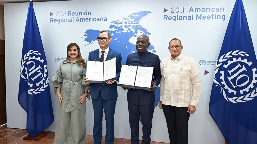 RD entrega a la OIT instrumento de ratificación del Convenio 156 sobre los trabajadores con responsabilidades familiares