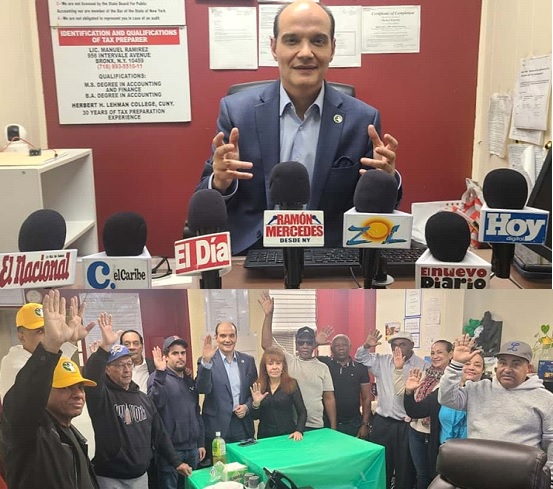 Ramfis proclama en NYC que el PED representa opción de poder en 2028; juramenta nuevos miembros