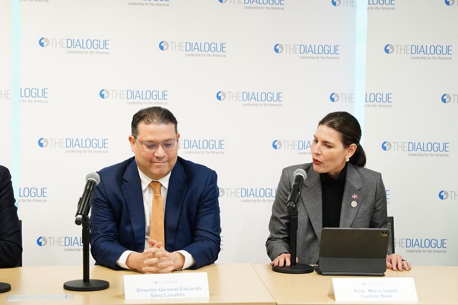 Sanz Lovatón presenta en el Diálogo Interamericano la posición de RD como hub logístico líder en las Américas