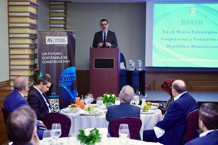 Embajador de Brasil revela nación es tercer mayor inversionista en RD