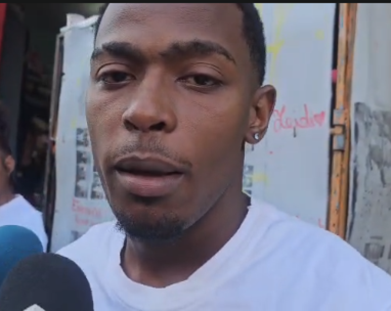 El testigo manifestó que no pudo identificar esencialmente a la persona que realizó el disparo