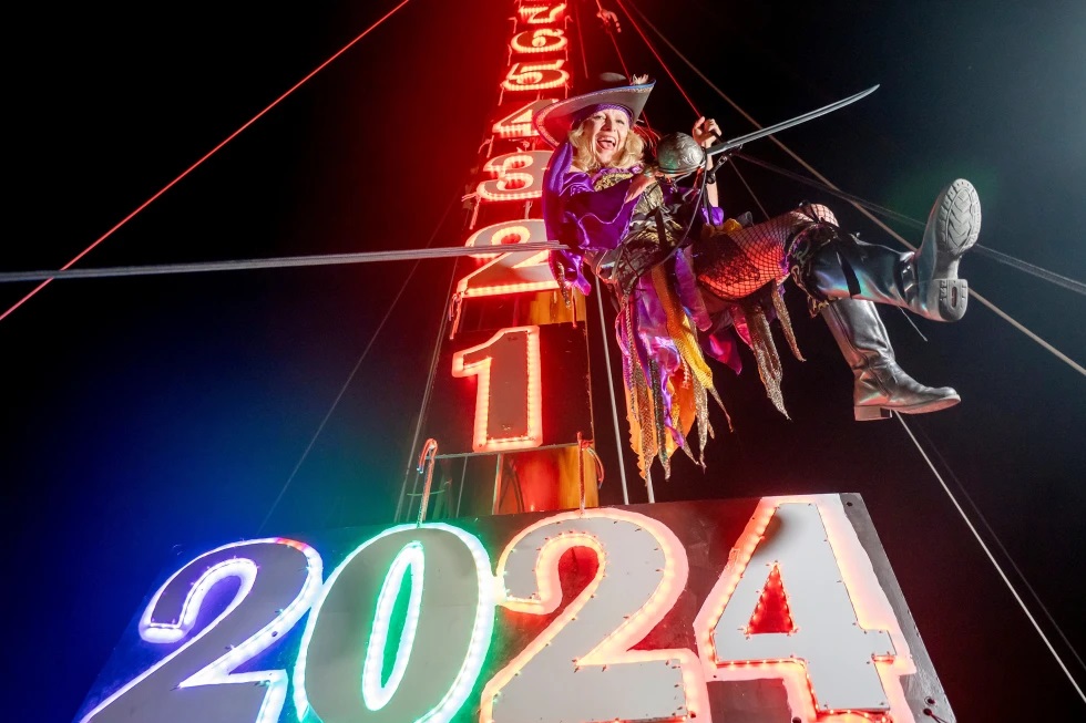 ¿Dónde están los eventos más extravagantes de Año Nuevo en EEUU?