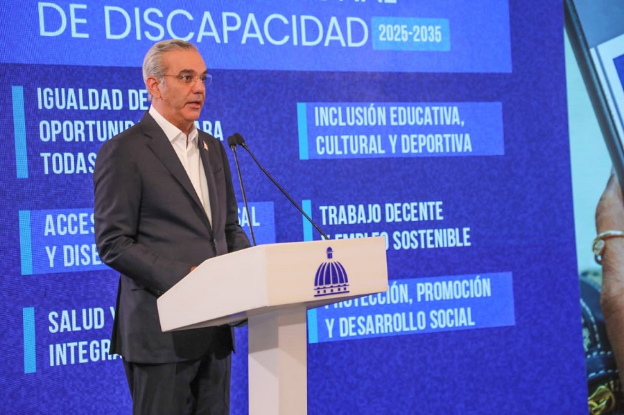 Abinader presenta Plan Nacional de Discapacidad 2025-2035