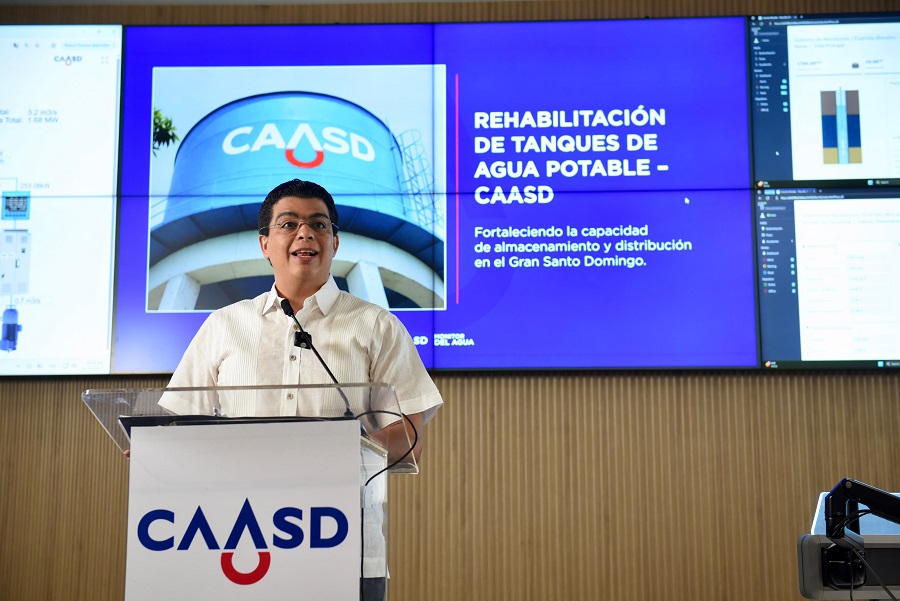 CAASD asegura tanques de agua no representan alerta en el Gran Santo Domingo