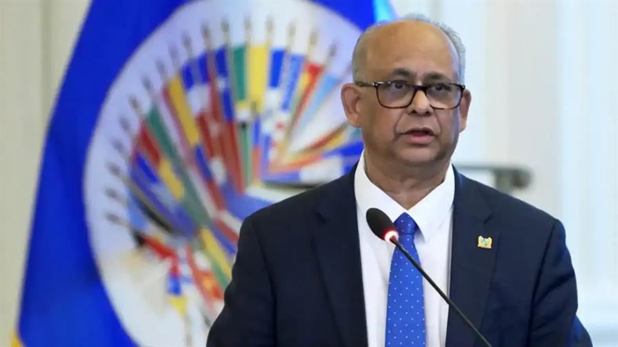 Albert Ramdin, secretario general de la OEA. (FUENTE EXTERNA)