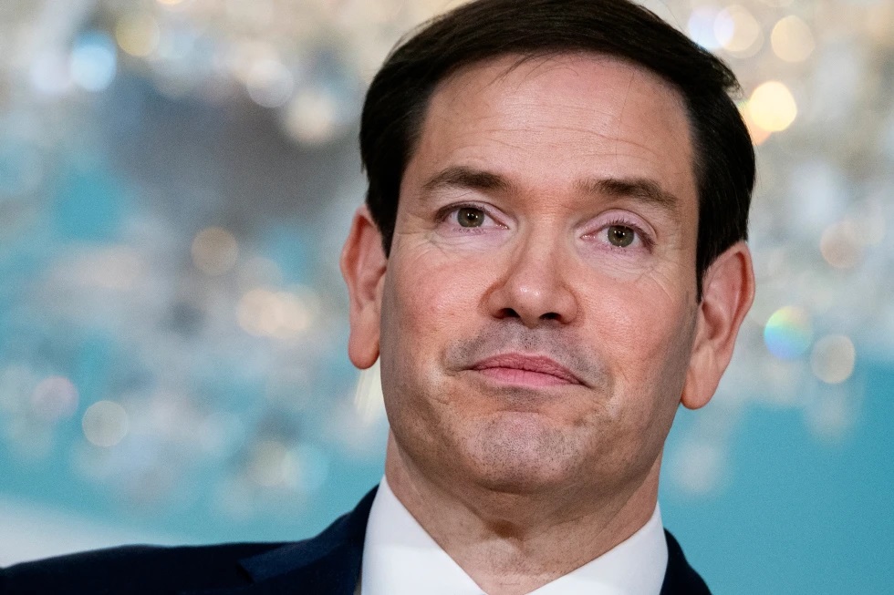 El secretario de Estado Marco Rubio en la sede del Departamento de Estado en Washington el 13 de enero del 2026. (AP foto/Cliff Owen)