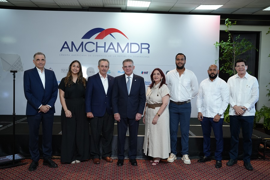 AMCHAMDR la bienvenida a Pedro Brache