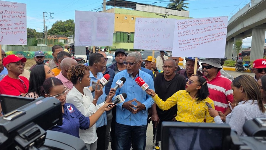 UNATRAFIN respalda corredor en Los Alcarrizos y solicita inclusión de todas las rutas