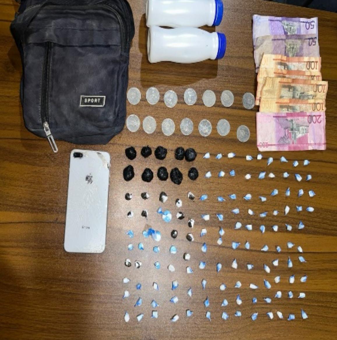 Apresan a “Kinito” y le ocupa distintos tipos de drogas en Consuelo, SPM