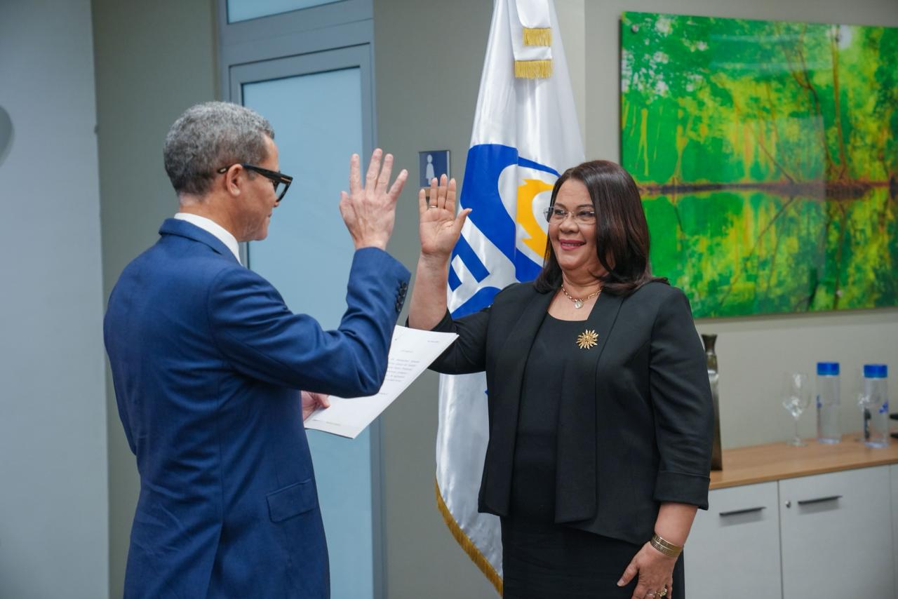 Toma posesión como directora general del Infotep, Maira Morla Pineda