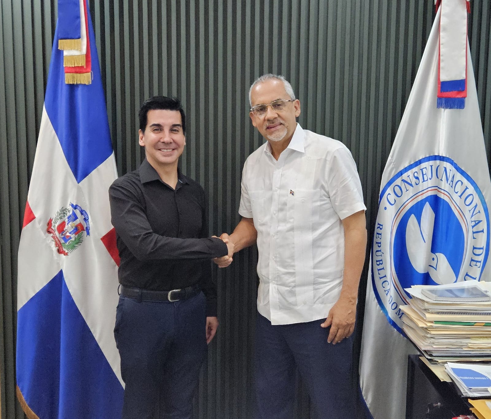 Director del Observatorio de DD. HH. sostiene encuentro con el Presidente del CND