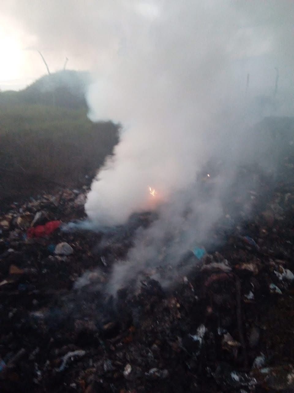 Humo del vertedero de San Luis sigue afectando a la población