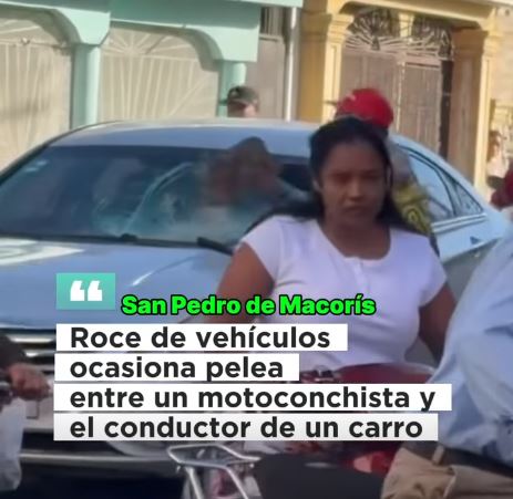 SPM: Roce de vehículos provoca pelea entre motoconchista y conductor