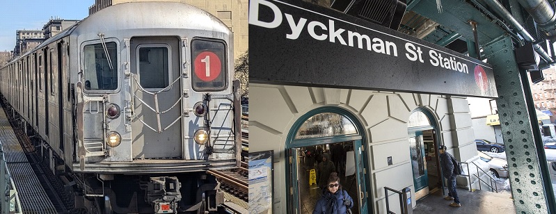 Empujan a un hombre sobre las vías del tren 1 en el Alto Manhattan; presuntamente es dominicano