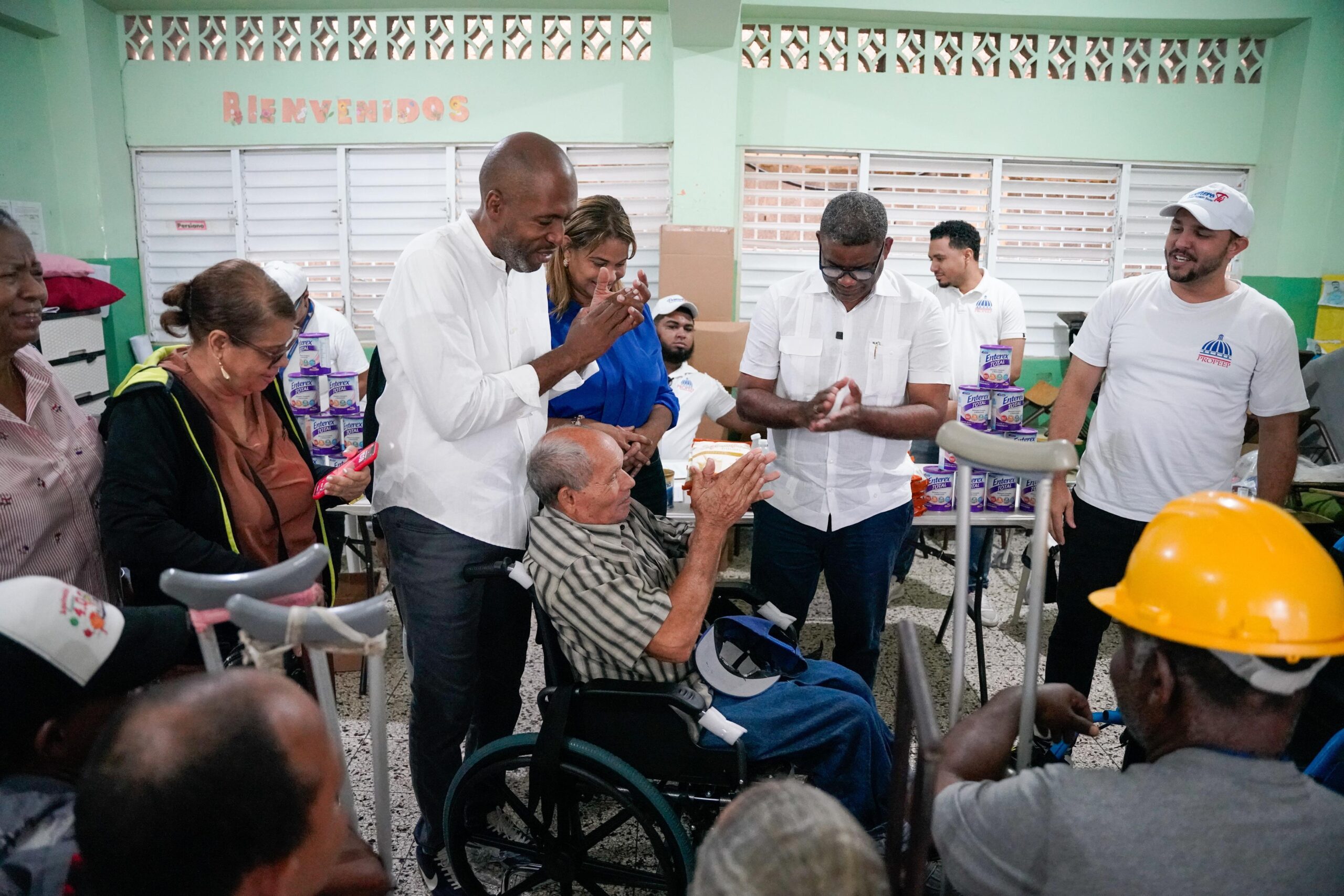 Propeep entrega vivienda reconstruida a Carmen Araujo, no vidente de 64 años en Capotillo