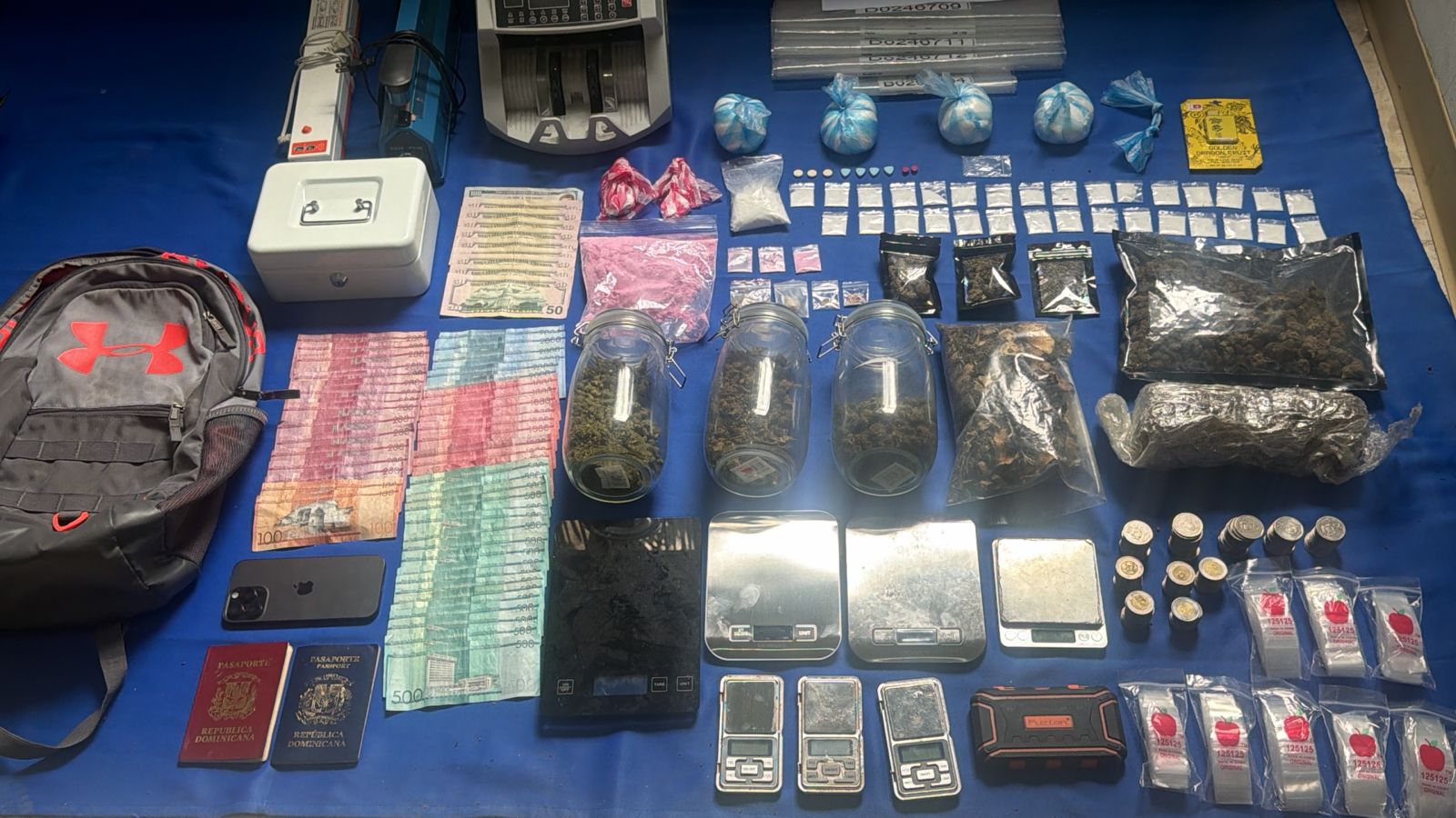 Incautan más de 984 mil gramos de drogas mediante operativo en marzo