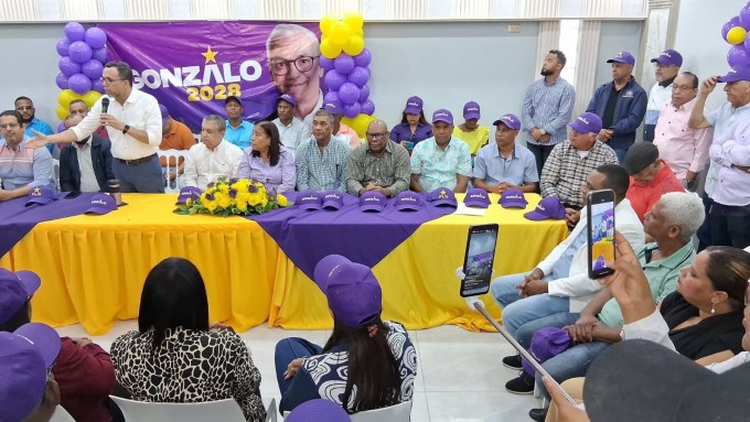 Miembros de la dirigencia del PLD que respaldan a Gonzalo Castillo se unifican en Barahona