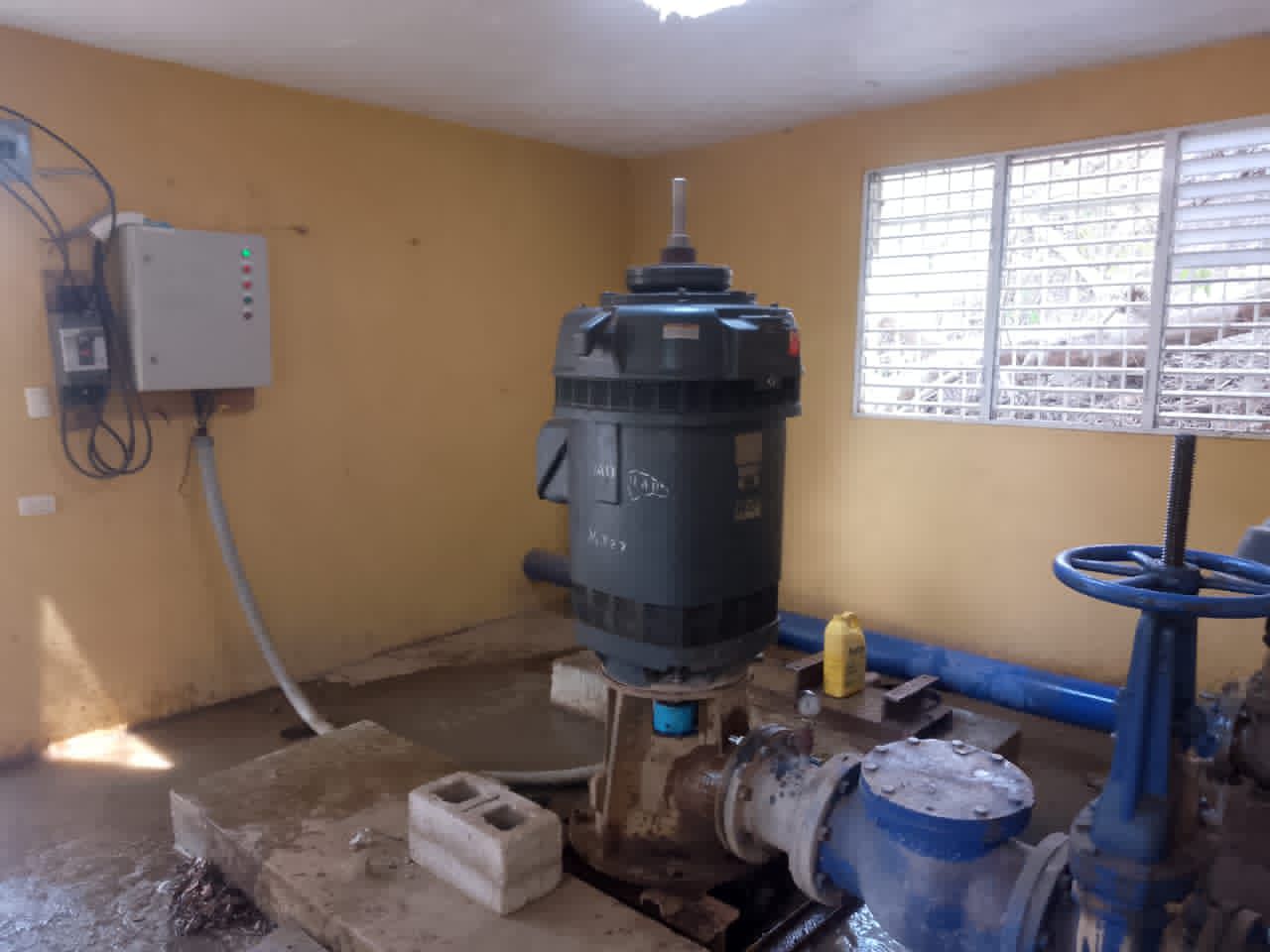 INDRHI rehabilita estaciones de bombeo y asegura riego en San Juan