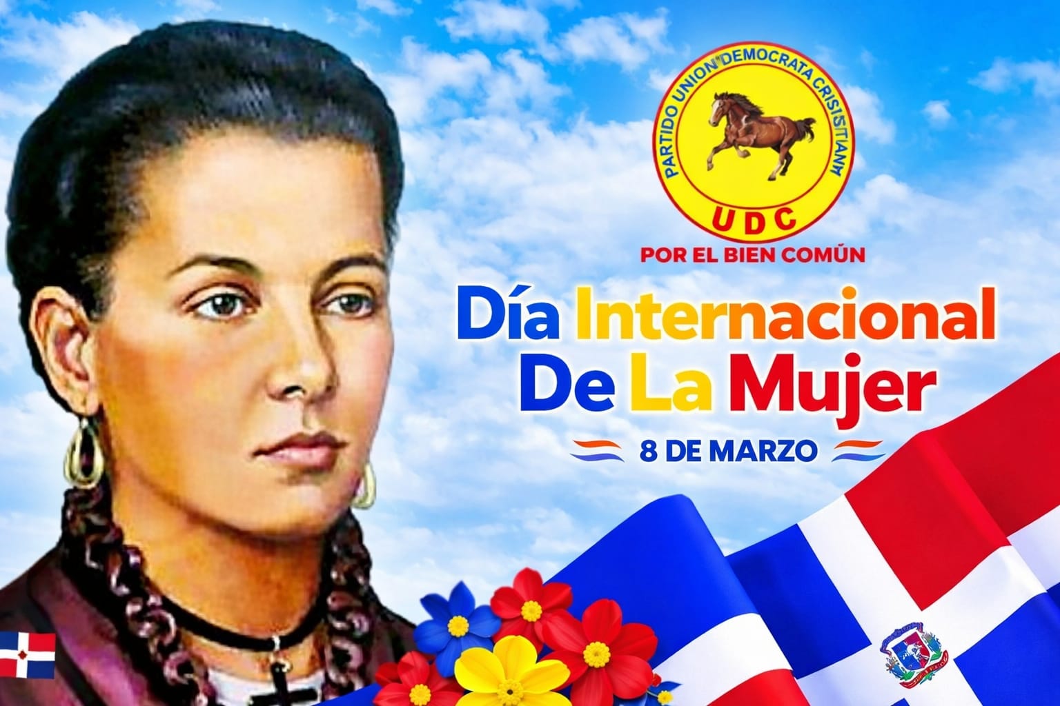 Luis “El Gallo” proclama a María Trinidad Sánchez como Madre de la Patria en homenaje a la mujer dominicana