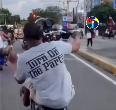 Motoristas imprudentes protagonizan carrera en la avenida Máximo Gómez