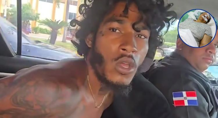 VIDEO: Detienen vándalo que ataca a conductores con piedras en Las Américas