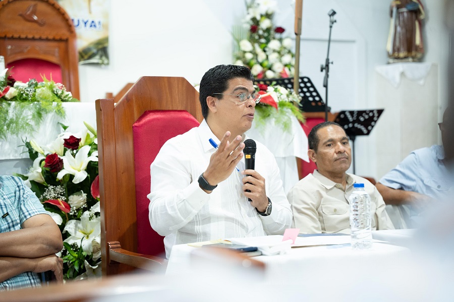 Felipe Suberví: CAASD trabaja optimizar servicio de agua potable en San Luis