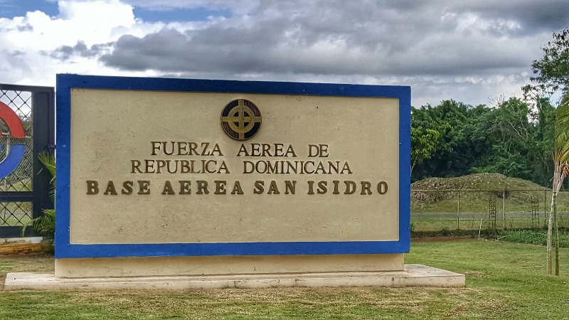 Helicóptero se accidenta cerca de Base Aérea San Isidro