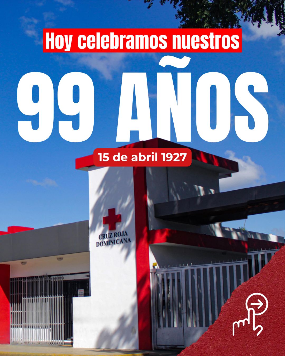 CRD conmemora 99 años de servicio y reafirma su labor solidaria