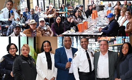 NYPD y UBA consolidan alianza estratégica para más seguridad a pequeños comerciantes en El Bronx