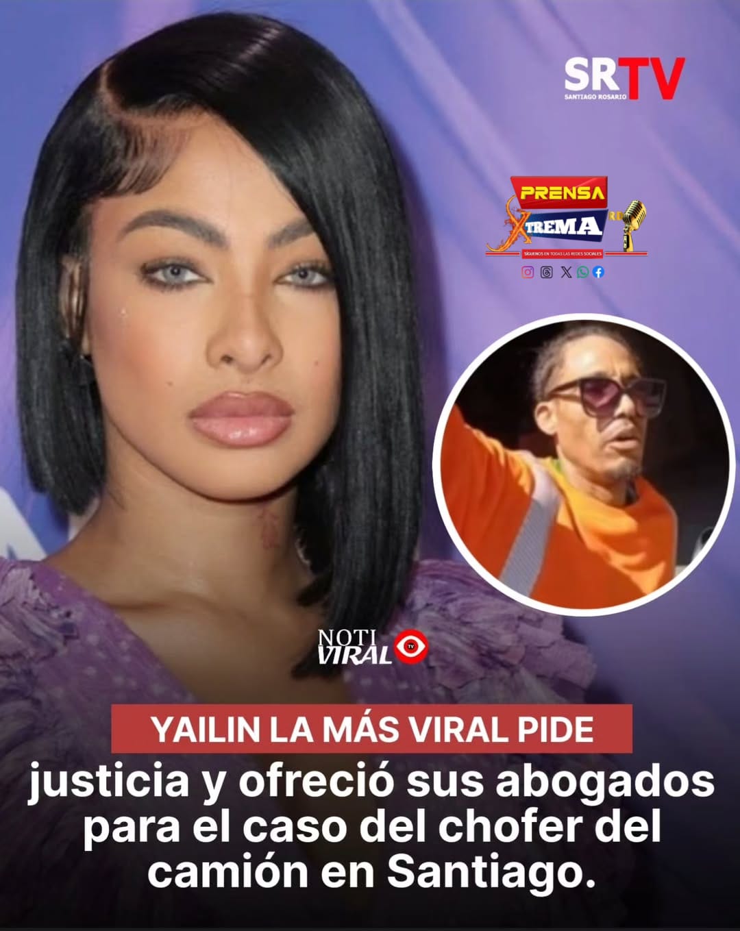 Yailin pone sus abogados a disposición de familiares del caso Deity Abreu