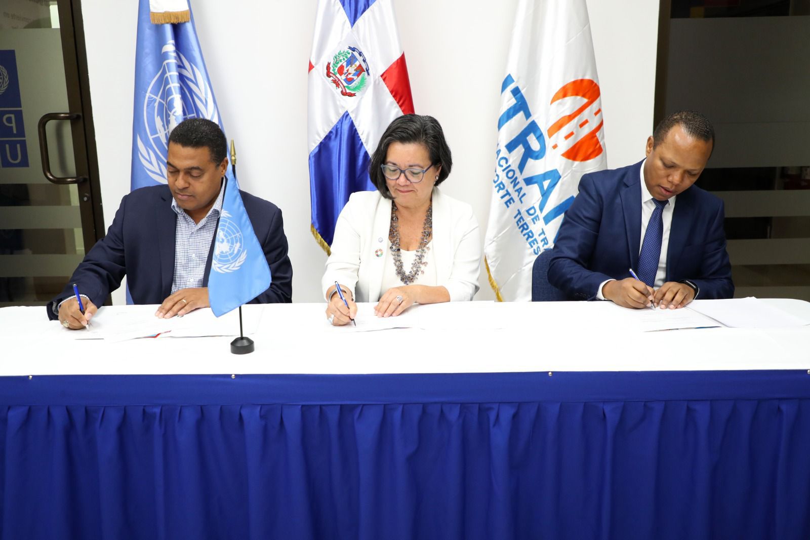 ONU, INTRANT y Comité Organizador de los Juegos Centroamericanos y del Caribe se unen en torno a la seguridad vial