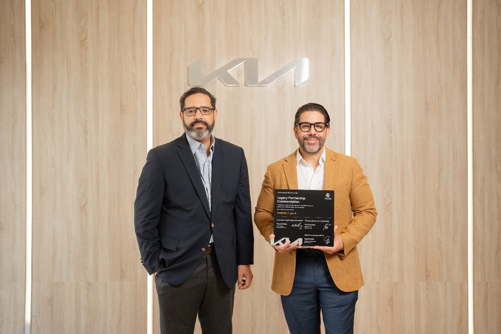 Grupo Viamar recibe reconocimiento internacional de KIA