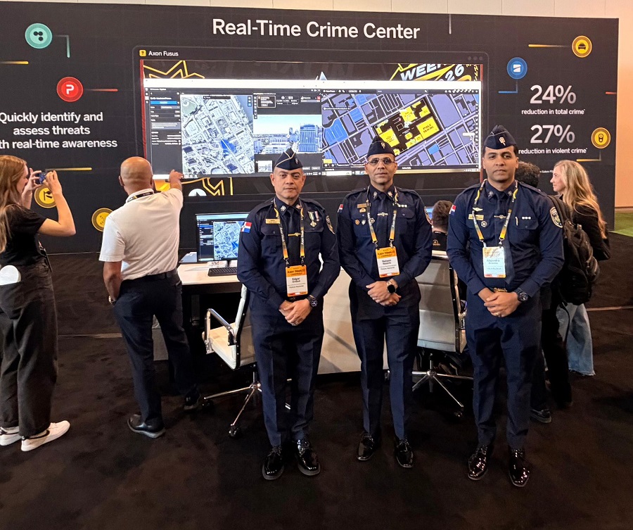 Policía Nacional asiste a cumbre mundial de tecnología en EE. UU.