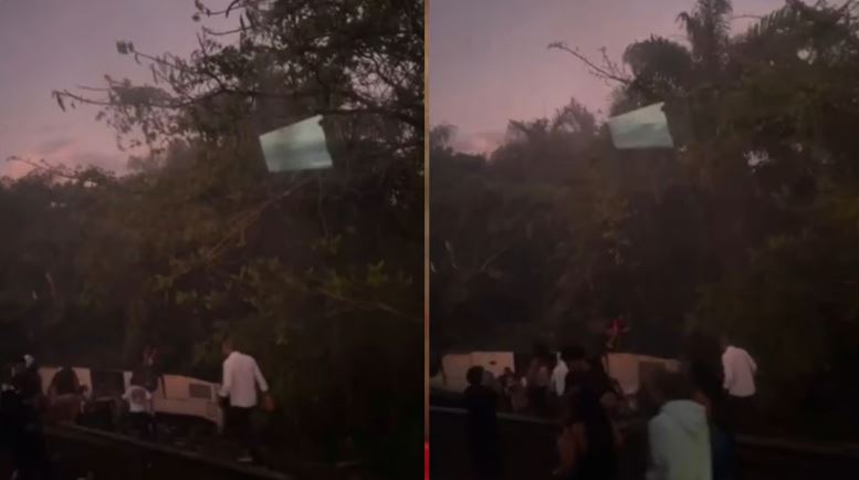 Al menos 10 heridos tras accidente de autobús en la Autovía de Samaná