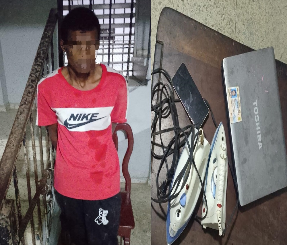 Apresan hombre tras irrumpir en casa de Campo Lindo, SDE