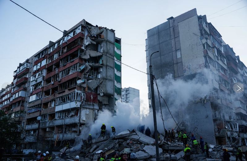Capital ucraniana está de luto tras ataque ruso con misiles; cifra de muertos asciende a 24