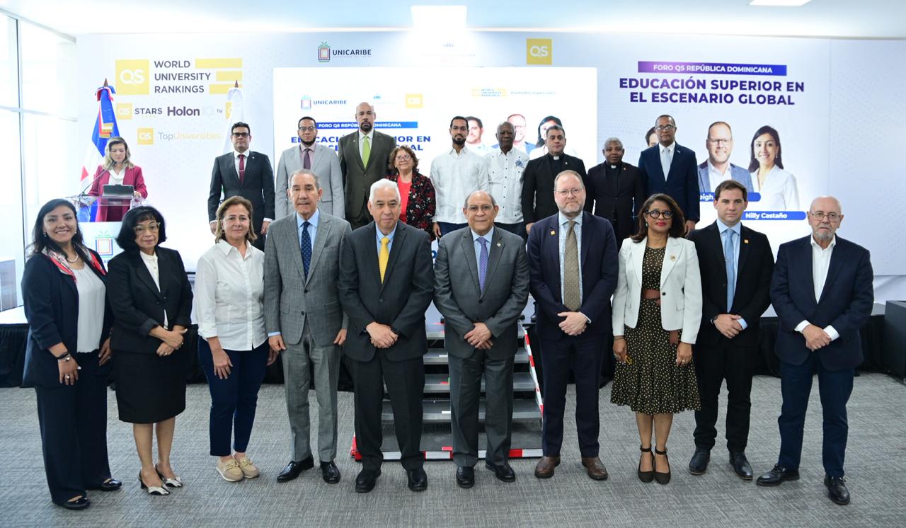 QS, UNICARIBE y MESCYT realizan Foro Educativo Superior para consolidar a RD como destino académico internacional