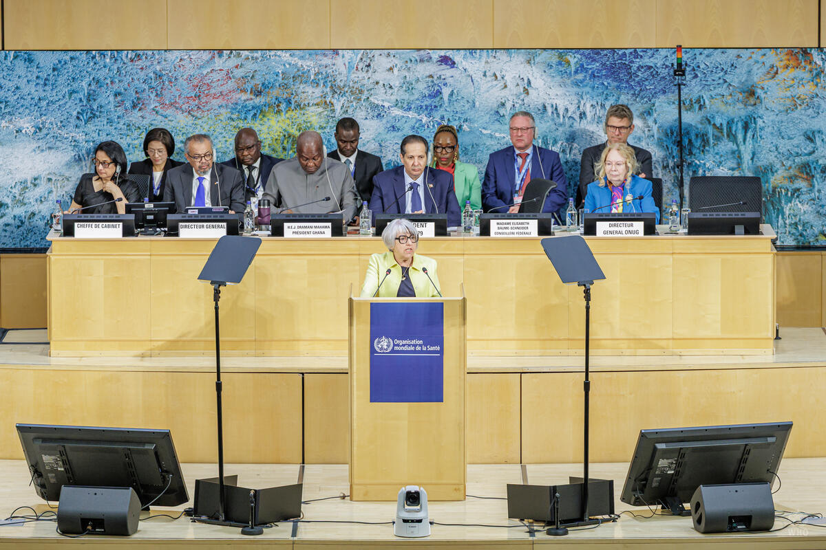 Víctor Atallah asume presidencia de la 79.ª Asamblea Mundial de la Salud