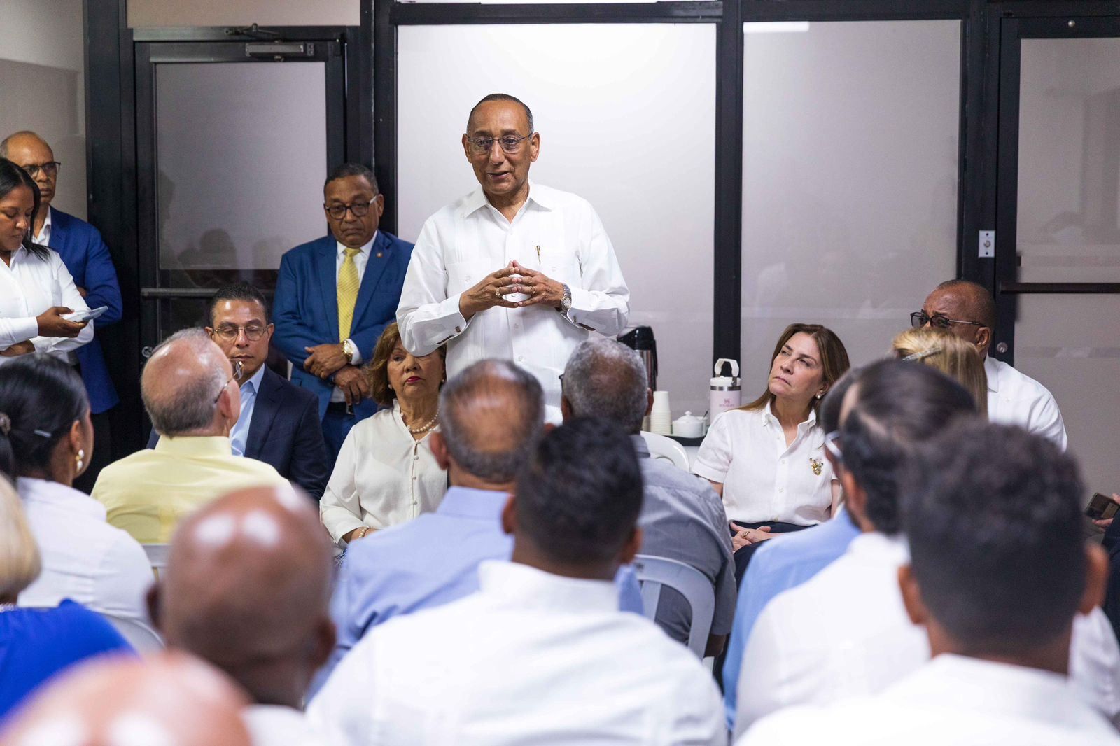 Rafael Santos fortalece su estructura política de Carolina Mejía en el Cibao y todo el país