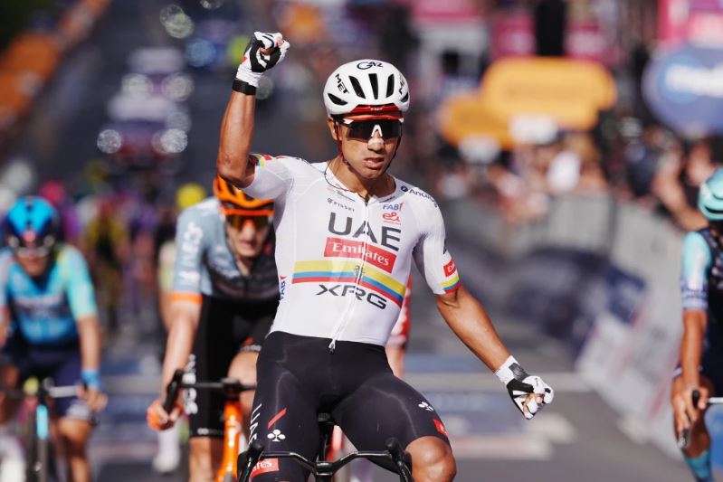 Narváez gana la etapa 4 del Giro y el italiano Ciccone toma el liderato general