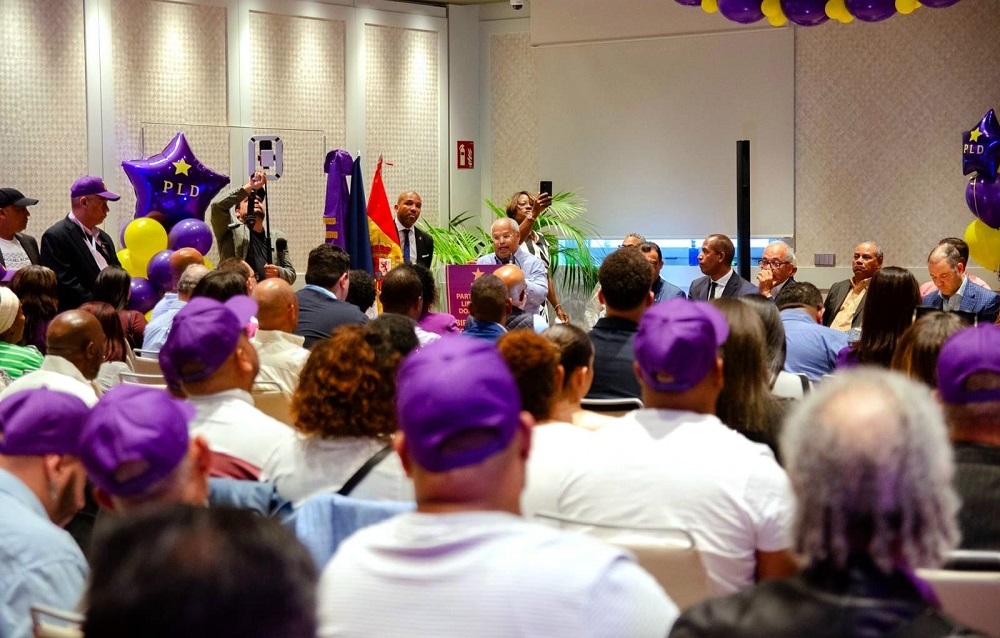 La Seccional del PLD en Madrid reúne a cientos de dirigentes para trazar línea de trabajo