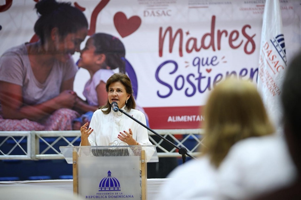 Raquel Peña da inicio a “Madres que Sostienen” jornada nacional de apoyo