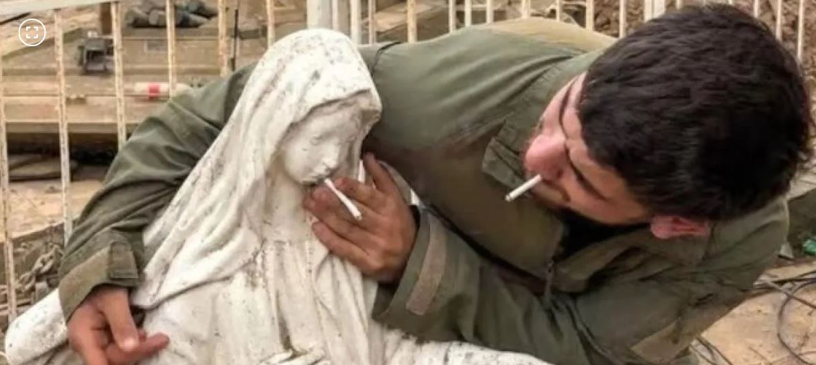 Soldados israelíes van a prisión por profanar estatua de la Virgen María en Líbano