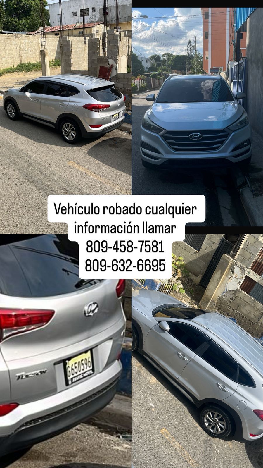 Desconocidos roban yipeta frente a residencia en Puñal, Santiago