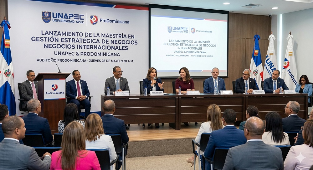 UNAPEC y ProDominicana lanzarán nueva “Maestría en Gestión Estratégica de Negocios Internacionales”