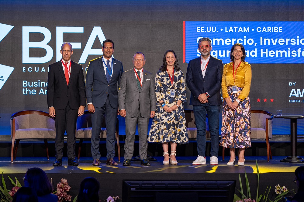 AMCHAMDR participa cumbre empresarial de las Américas en BFA 2026 en Quito