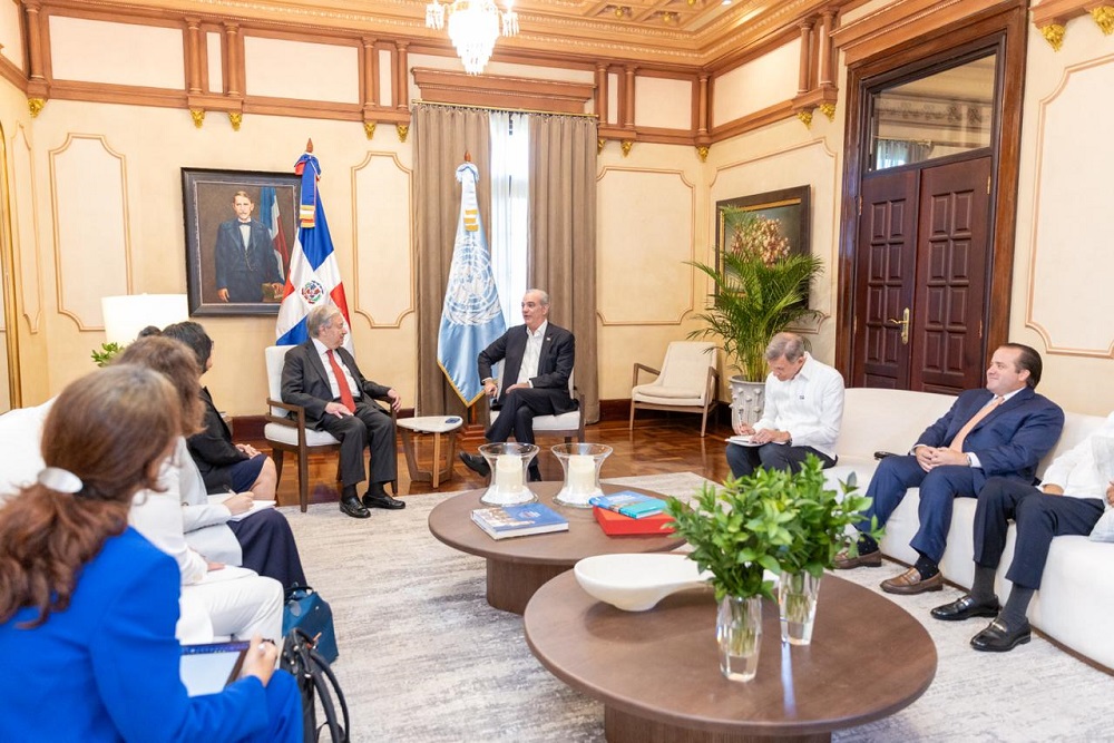 António Guterres agradece apoyo de RD; afirma restablecera seguridad absoluta en Haití
